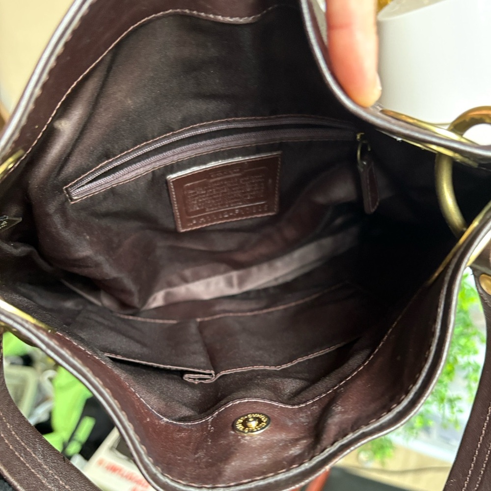 Coach Ashley Y2K Leather Purse Hippie Shoulder Bag | F17605 | Great Condition - Picture 6 of 8